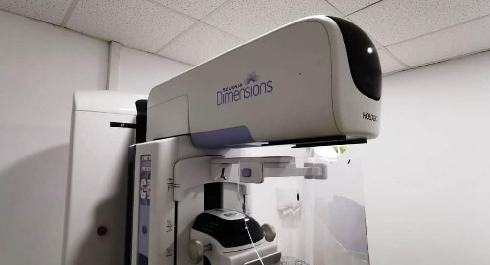 laboratorul clinic de radiologie şi imagistica medicală al spitlului județean, dotat cu un mamograf ultra-performant