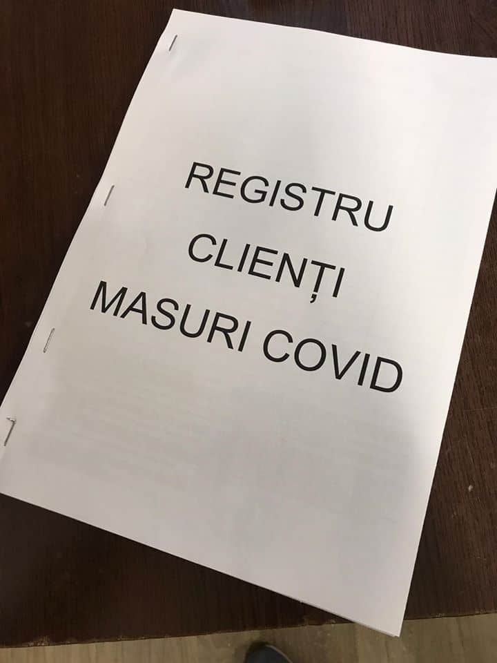 registrul ce le dă fiori sibienilor care merg pe terase - pot ieși la o cafea doar pe bază de buletin