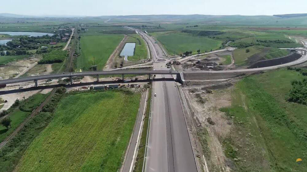 foto video lucările la autostrada transilvania au fost reluate - în ce stadiu sunt