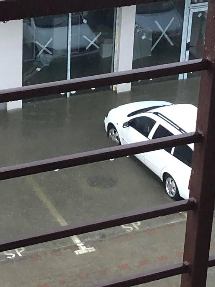 foto: inundații la cisnădie după ruperea de nori de duminică