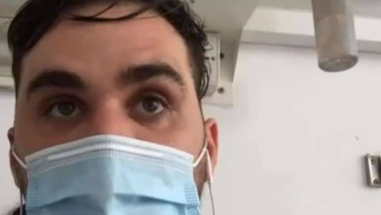 video mărturiile unui medic infectat cu covid-19 - ”simți nevoia de o gură de aer și e un aer fierbinte ca de microunde”