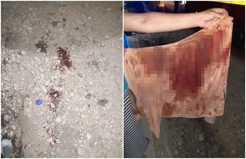 video foto: sibian bătut cu bestialitate - tânărul, lăsat într-o baltă de sânge