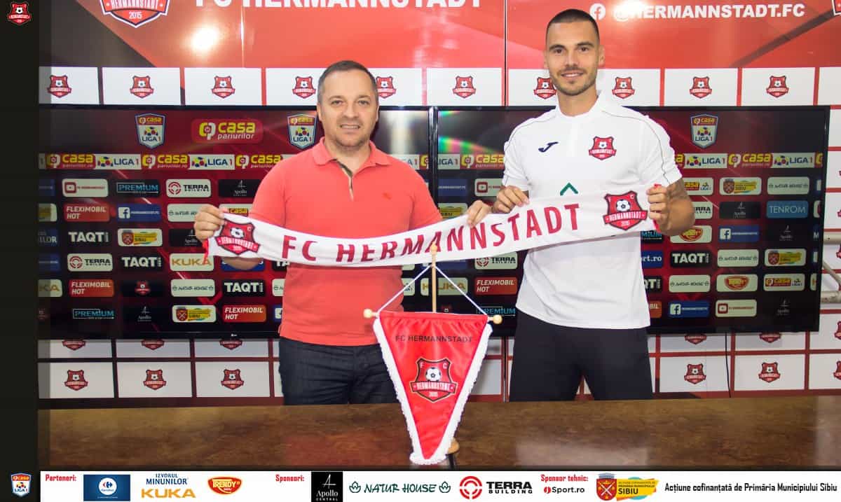 goran karanovic a semnat cu fc hermannstadt - atacantul a mai jucat în liga întâi