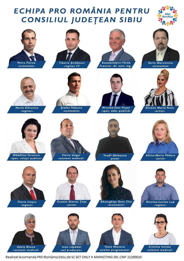 viitorii consilieri județeni pro românia: vom urma cele 10 porunci