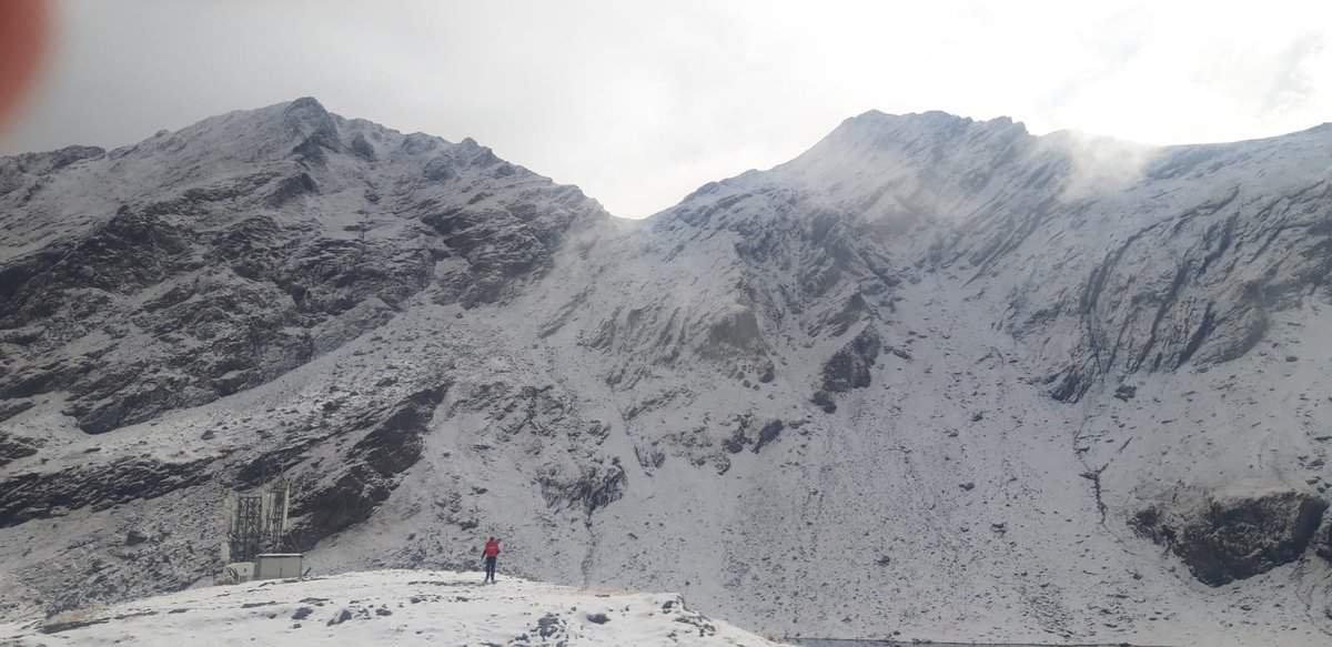 video foto: prima ninsoare din județul sibiu din acest sezon