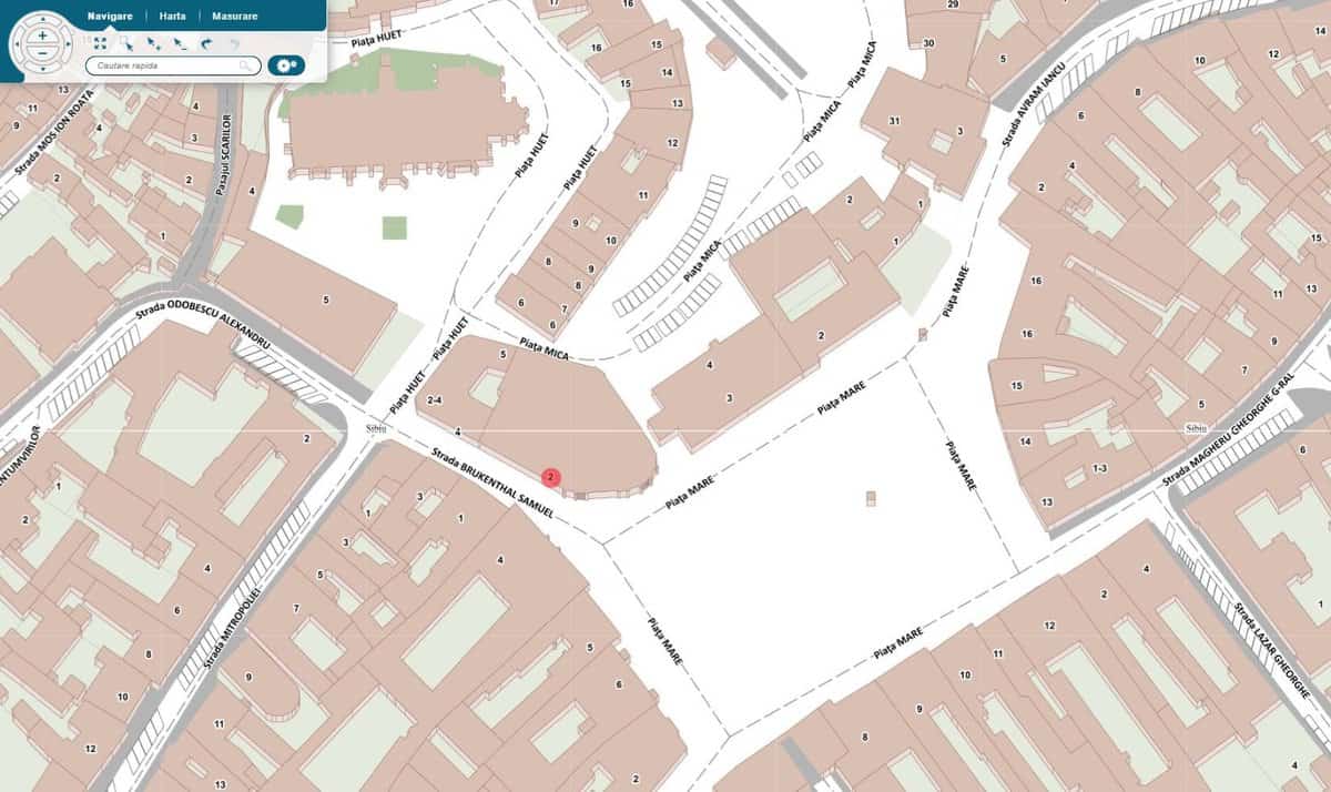 un nou pas spre digitalizarea sibiului - hărți interactive noi și moderne