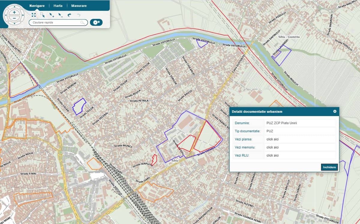 un nou pas spre digitalizarea sibiului - hărți interactive noi și moderne
