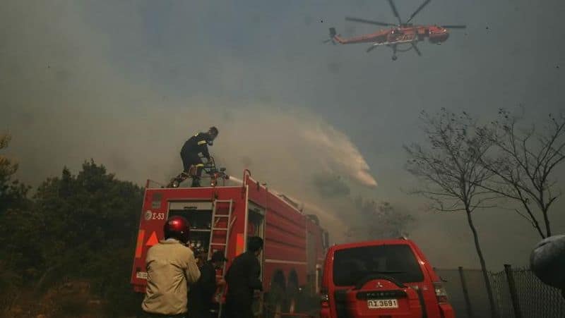 avertizare mae pentru românii din grecia : pericol de incendii