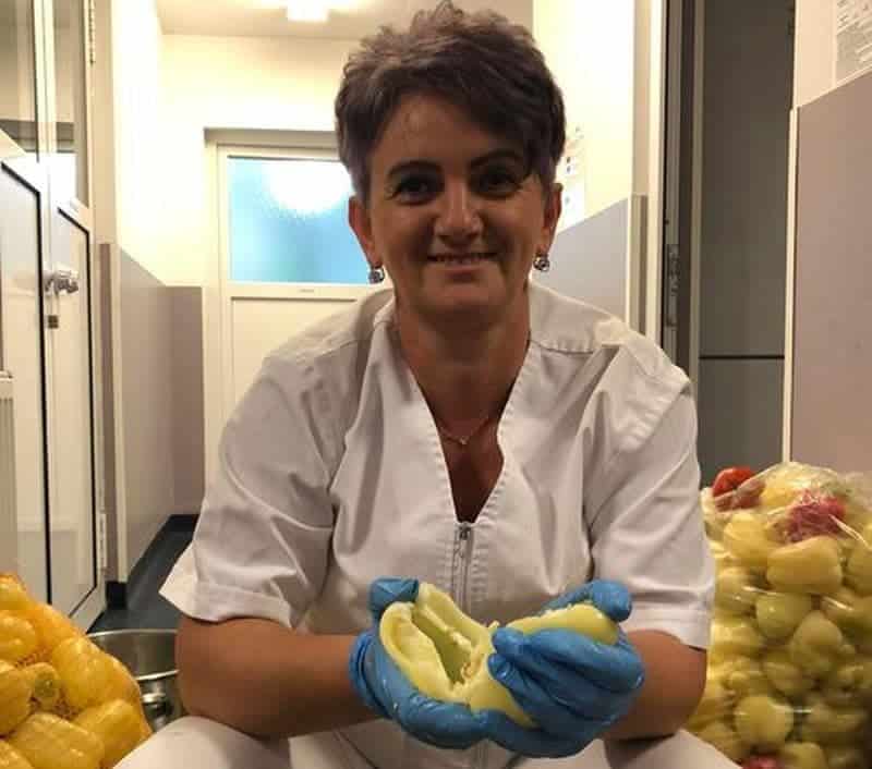 foto: sute de kilograme de legume conservate pentru bolnavii internați la spitalul tbc sibiu