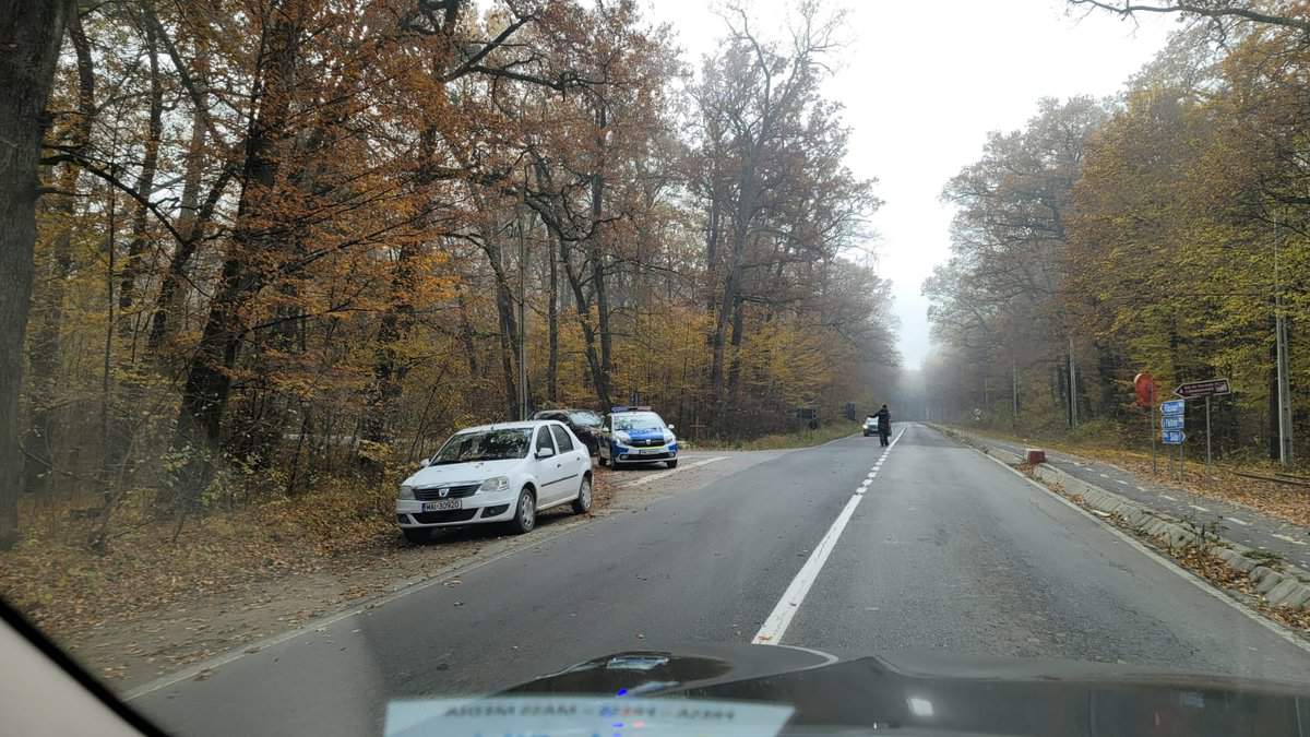 FOTO VIDEO Prima zi de carantină - Sibiul împânzit de filtre de poliție. Traficul este mai lejer