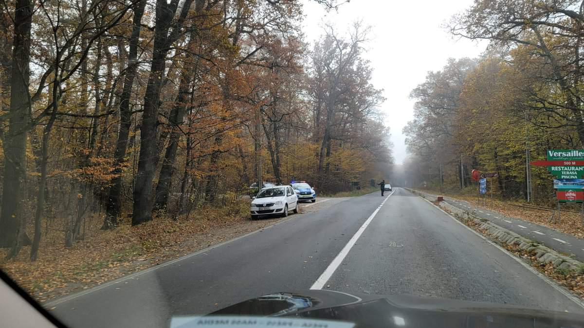 FOTO VIDEO Prima zi de carantină - Sibiul împânzit de filtre de poliție. Traficul este mai lejer