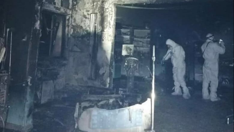 video foto - bilanțul tragediei de la piatra neamț - zece pacienți morți în urma incendiului din spital