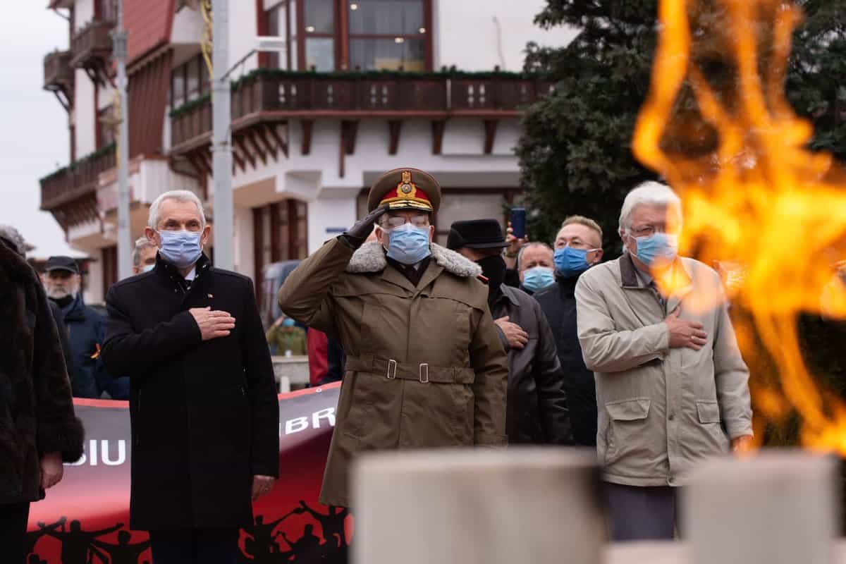 ceremonie restrânsă la sibiu - se comemorează 31 de ani de la revoluție