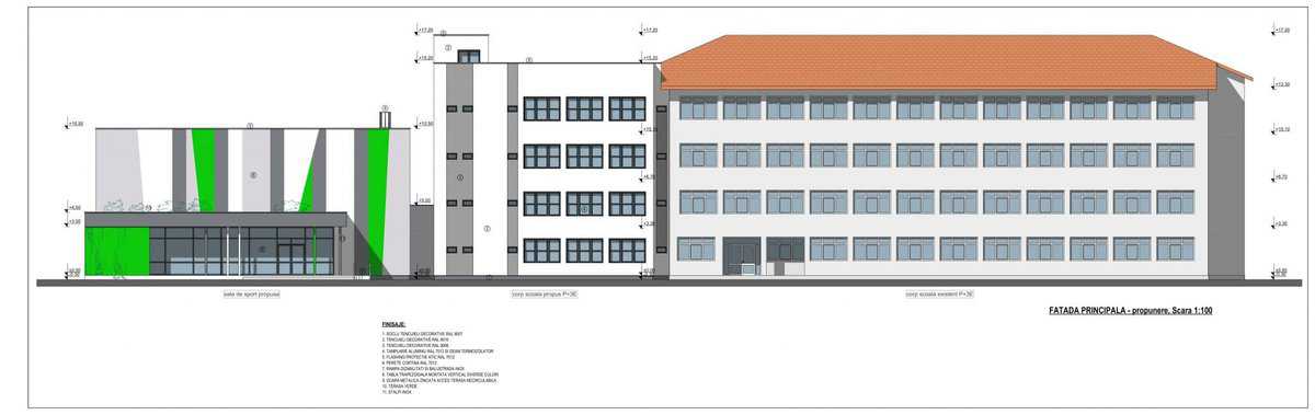 Investiții majore la Școala Regele Ferdinand - se construiește și o sală de sport