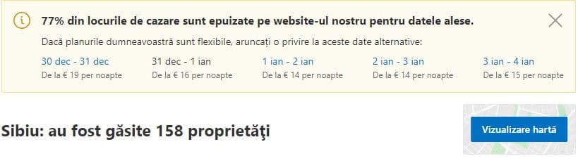 revelion 2020 vs. revelion 2021 - de la un oraș plin de turiști, la hoteluri goale