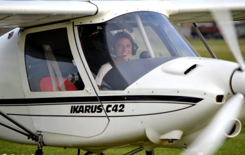 dacian, pilotul campion al aeroclubului sibiu - ”îmi e frică de înălțimi, dar zborul e altceva”