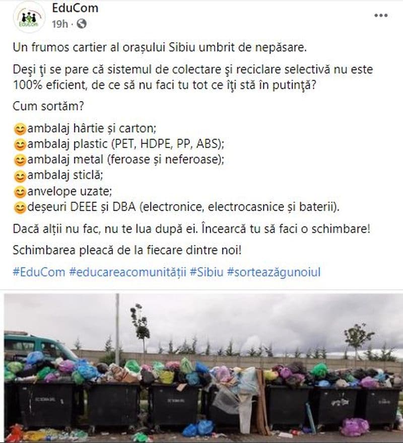 patru studente îi învață pe sibieni ce înseamnă bunul simț - „facem o campanie de conștientizare”