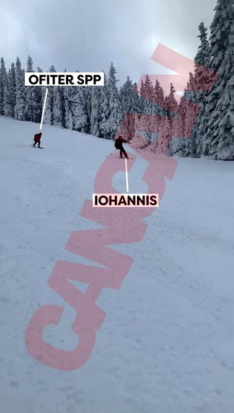 foto președintele klaus iohannis, fotografiat la schi, în păltiniș