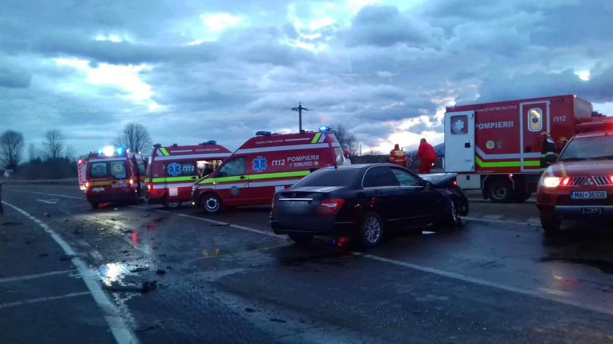 update video foto accidentul mortal de la avrig - unul din șoferi era din brașov