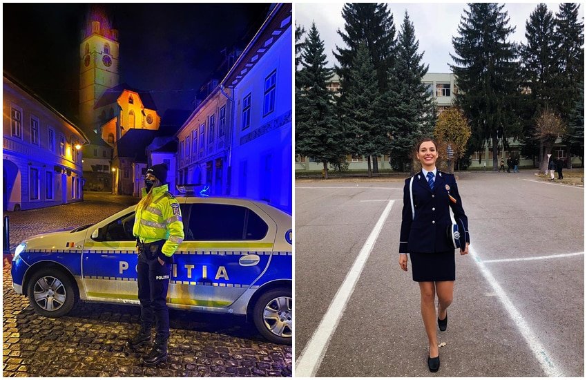 polițista care face furori la sibiu - andreea cozîltea: „vreau să fiu un model pentru cei din jur”