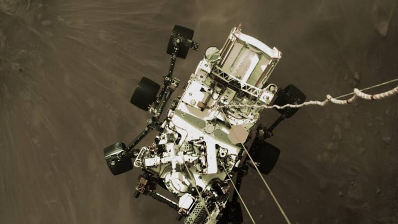 video - moment istoric - primele imagini de pe marte din istoria omenirii, transmise de roverul nasa perseverance