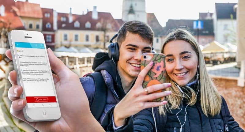 Ghid audio în trei limbi, lansat de Primăria Sibiu pentru turiști