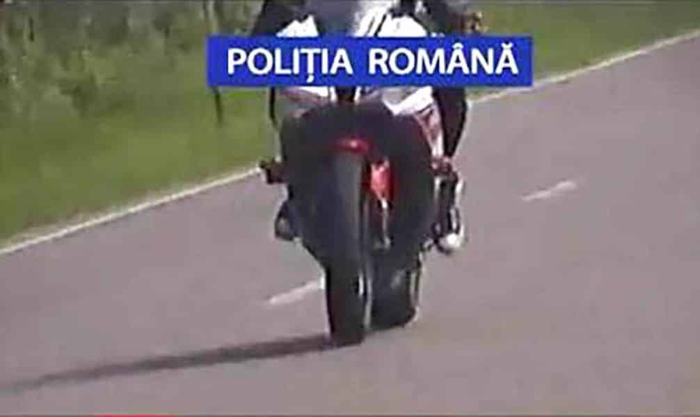 ”rossi” de sibiu – gonea fără permis cu motocicleta prin oraș cu 163 km/h