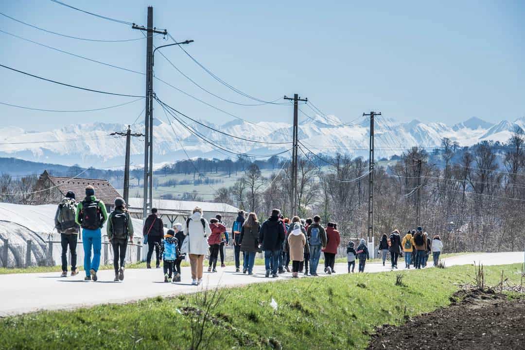 mocănița a șuierat din nou pe valea hârtibaciului - imagini superbe de la cursa din weekend