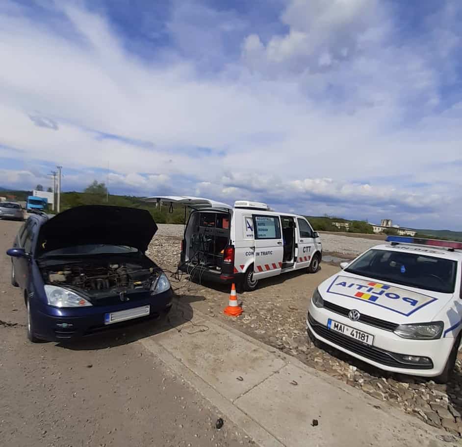 Controale RAR în trafic la Sibiu - Zeci de mașini aveau deficiențe majore