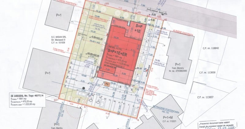 începe construcția noului hotel de pe strada mărășești - se aprobă planul urbanistic de detaliu