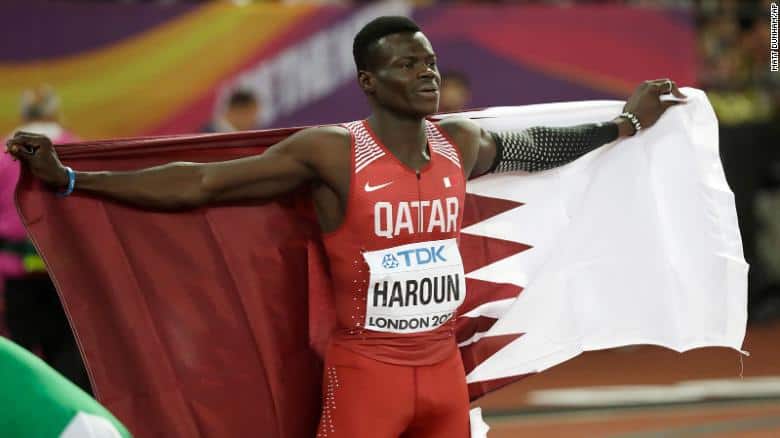 atletul abdalelah haroun a murit la doar 24 de ani. alerga pentru qatar