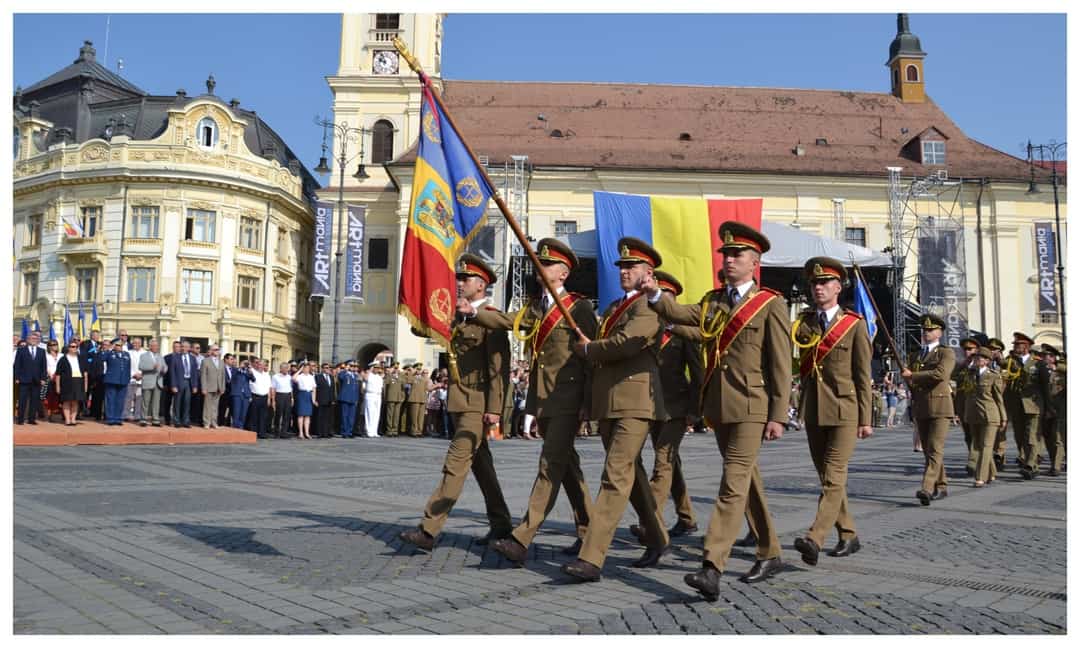 aproape 300 de absolvenţi ai academiei forţelor terestre „nicolae bălcescu”, trecuţi la grad de ofiţer