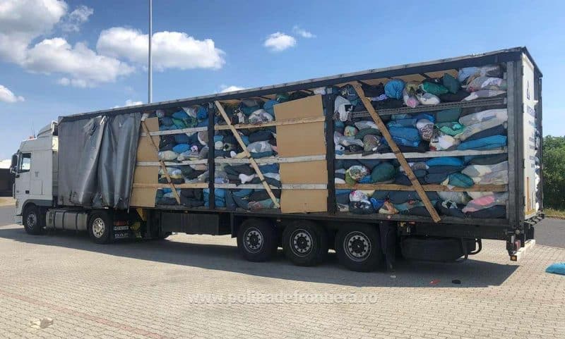 tone de deșeuri importate au fost oprite în ţară la vama borş