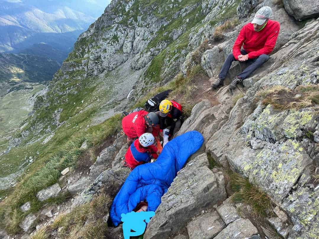 turist rănit în munții făgăraș - a fost solicitat elicopterul smurd