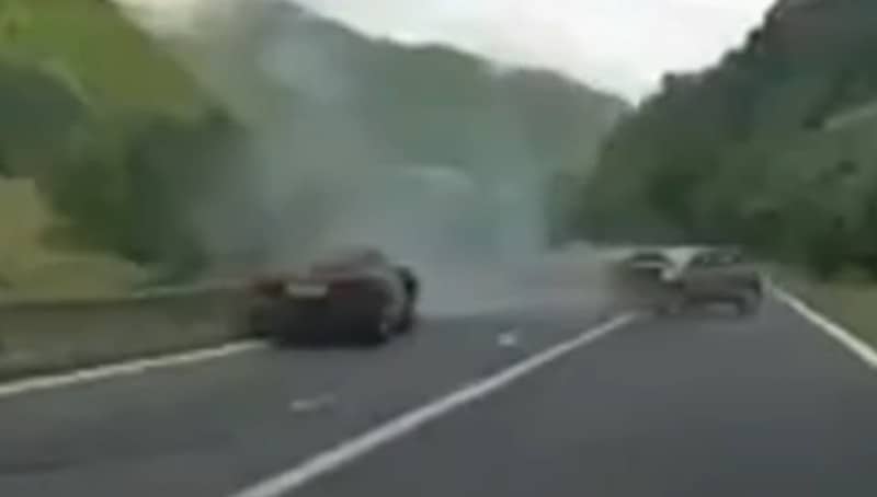 video accidentul violent de pe valea oltului - poliția vine cu precizări