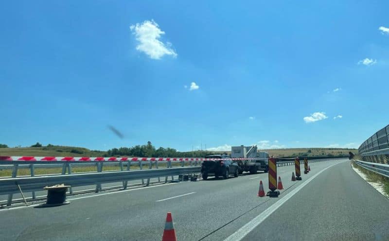 trafic restricţionat până pe 2 mai pe autostrada sibiu-deva, la sălişte - lucrări la rosturile de dilatare