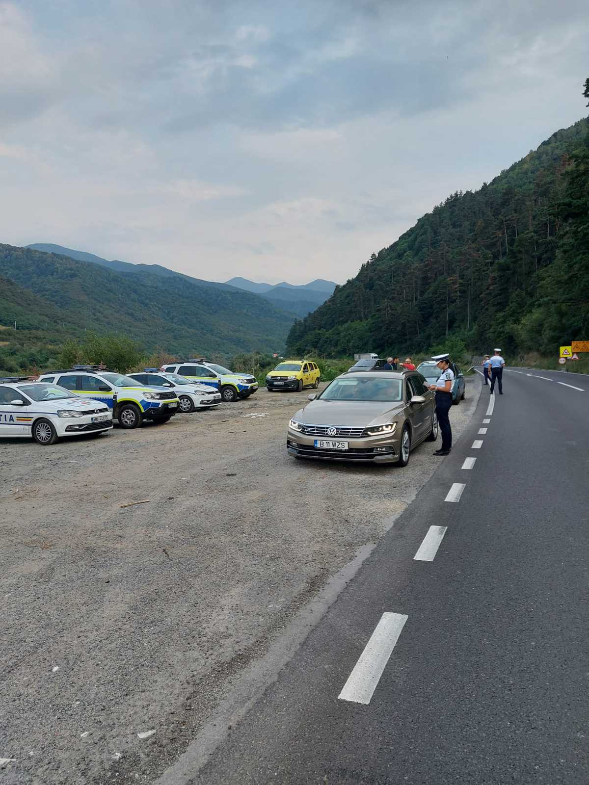 foto: razie pe drumurile din județul sibiu - sute de amenzi și zeci de permise reținute