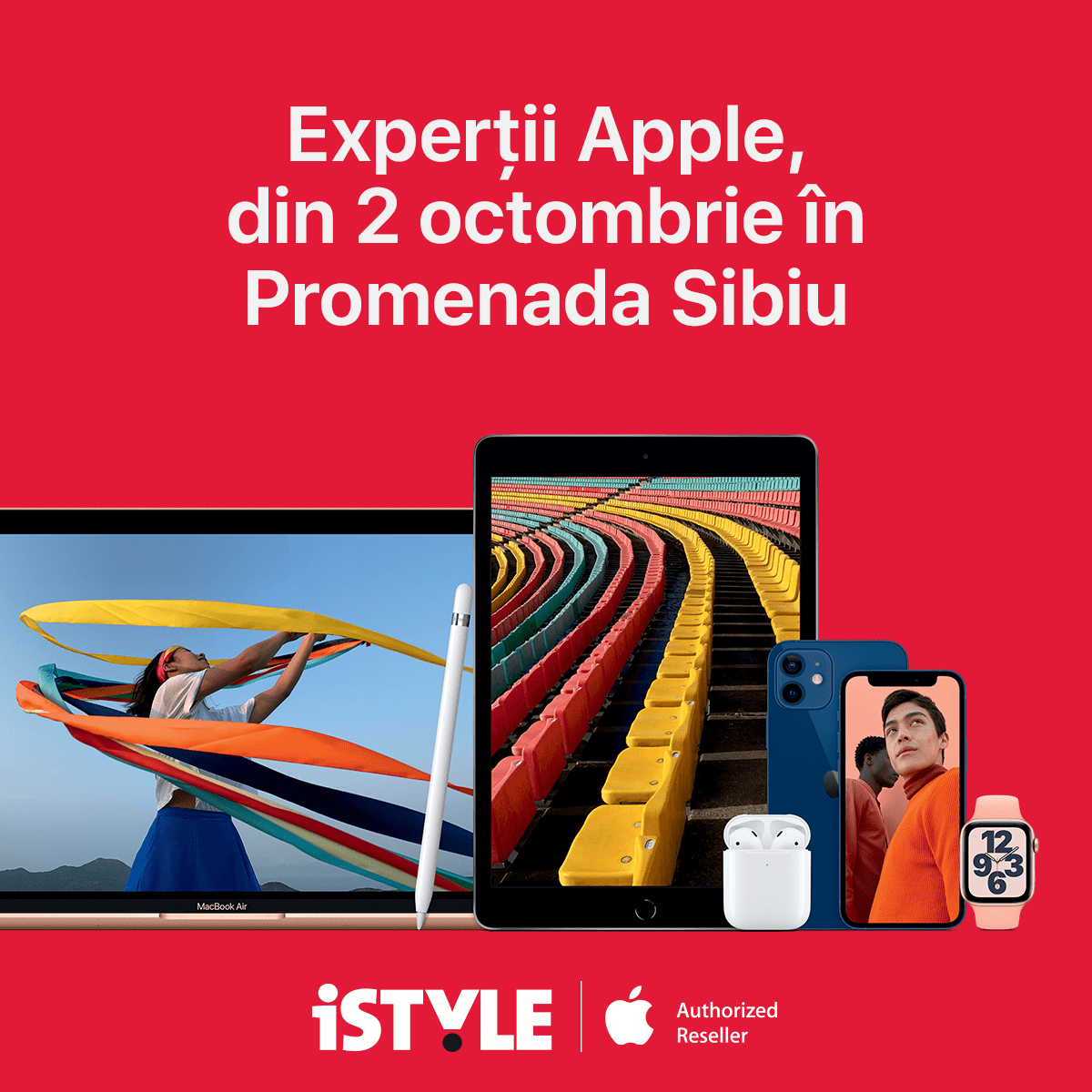 promenada sibiu anunță deschiderea primului magazin istyle din regiune începând cu 2 octombrie