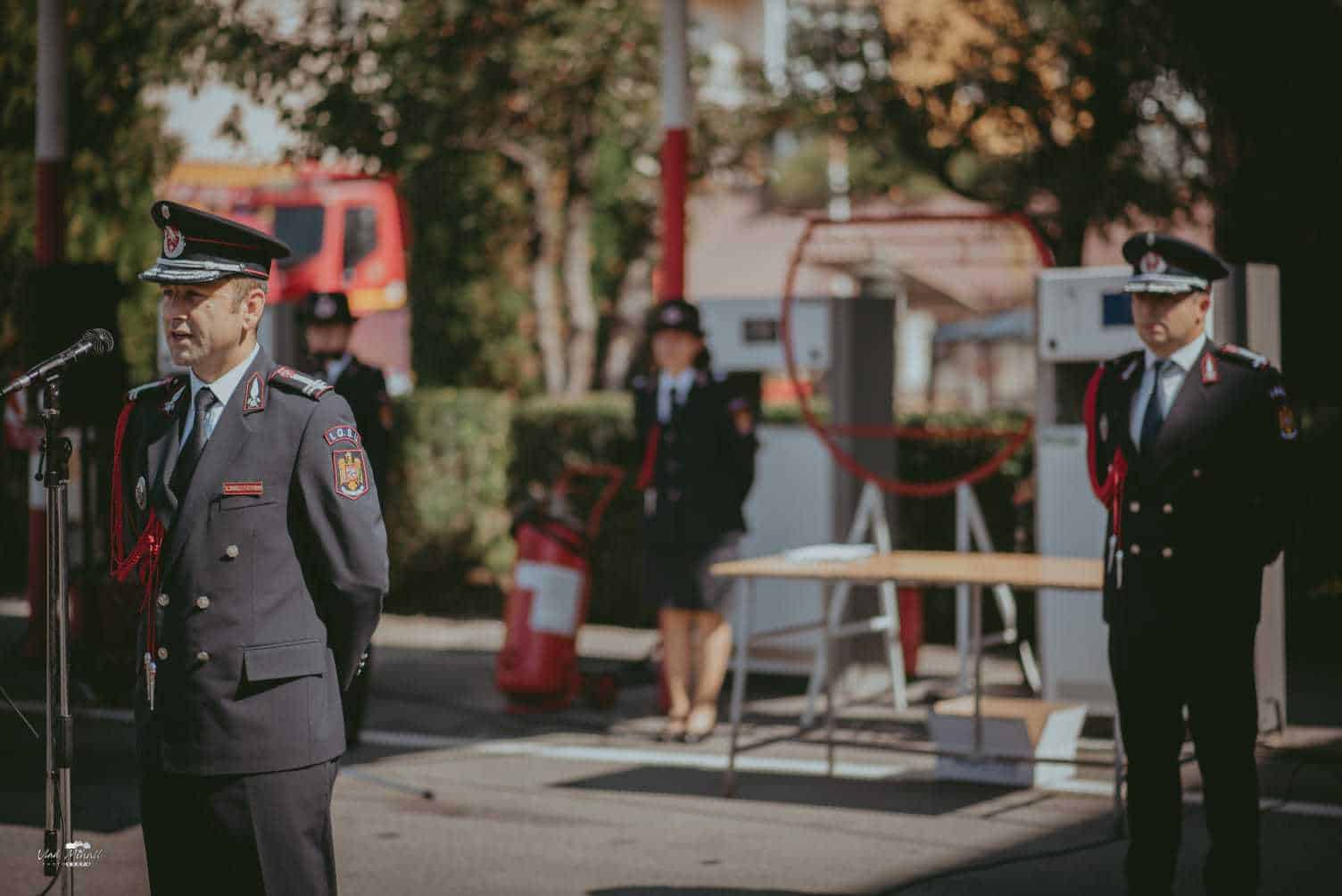 momente emoționante la isu sibiu - viziteu alin a primit distincția de ”pompierul anului”