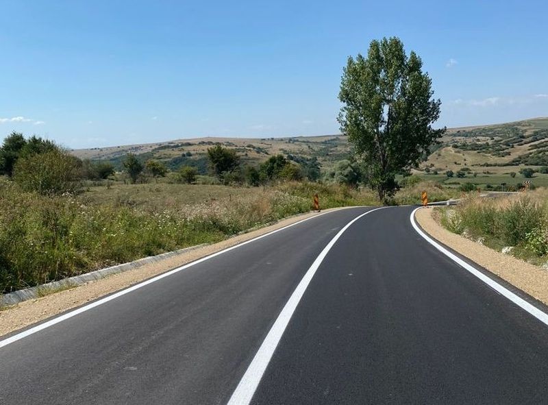 video foto modernizarea drumului județean ocna – topârcea – ludoș a fost finalizată