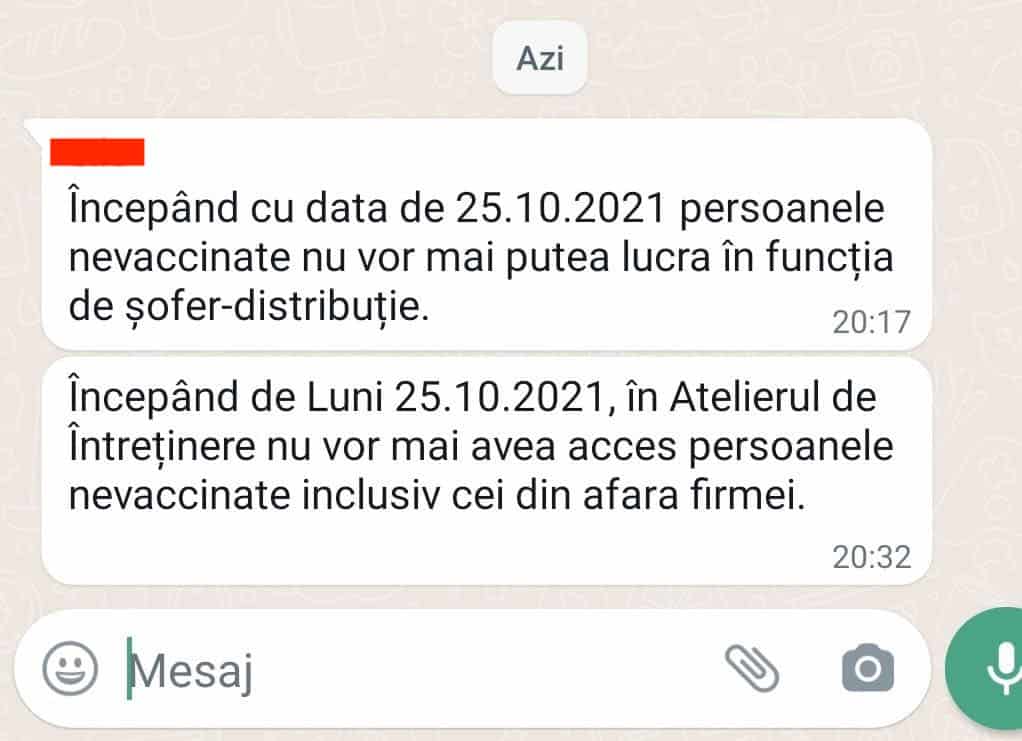 transagape ia măsuri drastice - ’’angajații care nu înțeleg că trebuie să se vaccineze vor primi job-uri pe măsura înțelegerii”