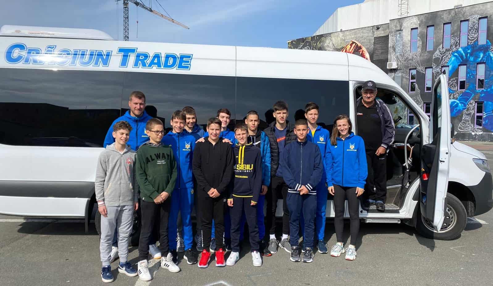 juniorii de under 14 de la csu sibiu joacă la budapesta în european youth basketball league