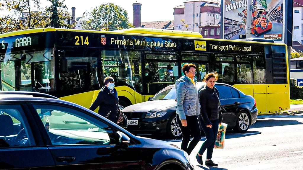 efectul traficului aglomerat în sibiu - autobuzele de pe traseele 8 și 12 nu au mai ajuns la capăt de linie