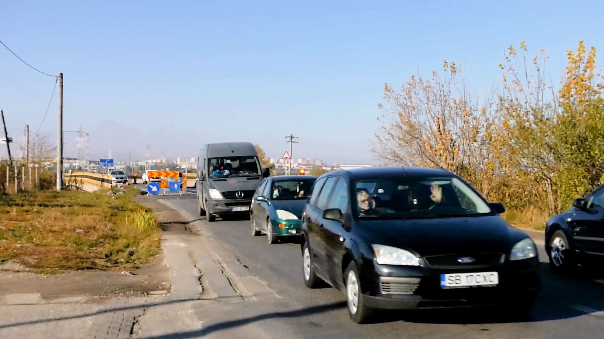 VIDEO Podul spre Agnita, băgat în reparații la câteva luni după redeschidere - Primăria: ”Se schimbă rosturile”