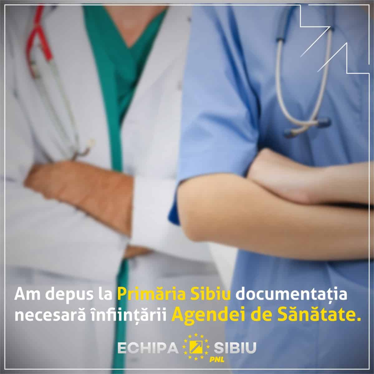 Adrian BIBU: propune în Consiliul Local “Agenda de Sănătate”: “Primăria Sibiu are argumente pentru a se implica în finanțarea proiectelor Spitalului Județean de Urgență Sibiu”