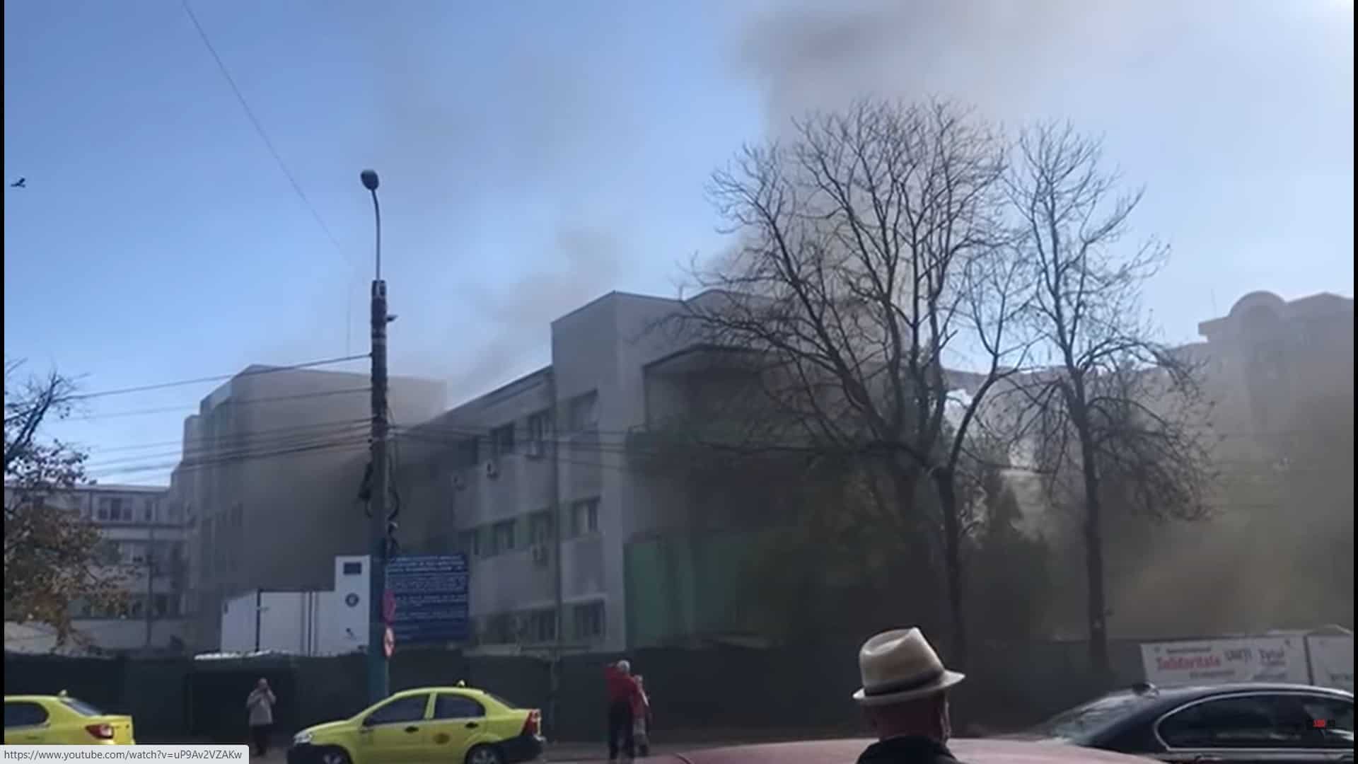 VIDEO - Incendiu în secția ATI a unui spital din Constanța - Cel puțin nouă pacienți morți