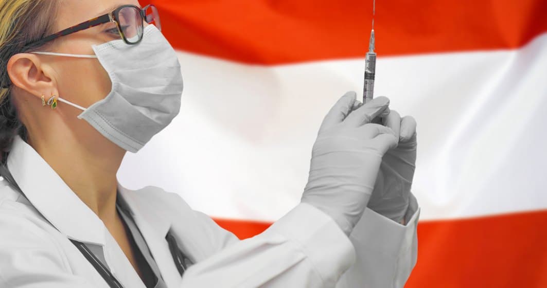 austria introduce lockdown total și vaccinarea obligatorie