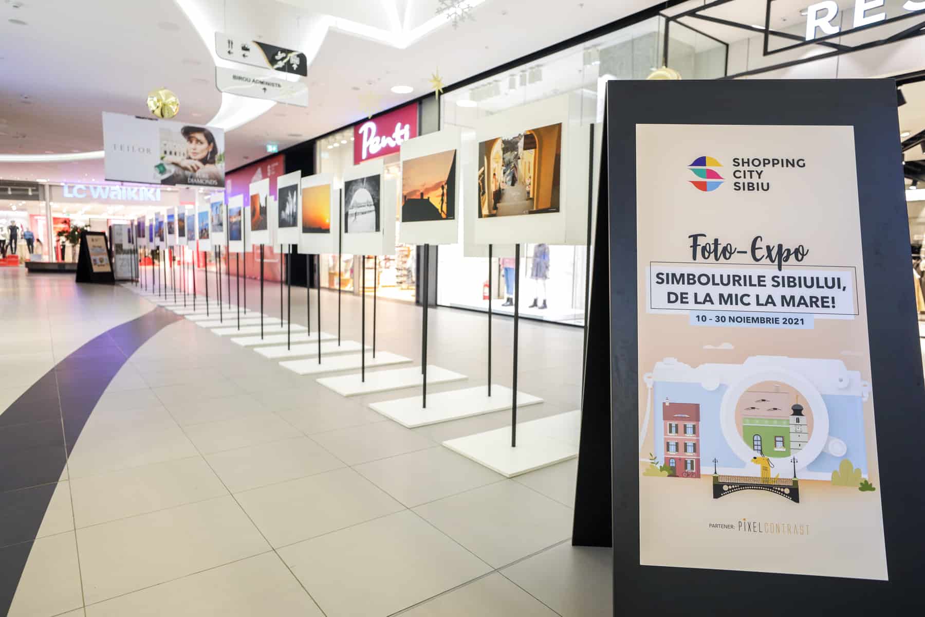 Shopping City Sibiu, gazda expoziției de fotografie „Simbolurile Sibiului, de la mic la mare”