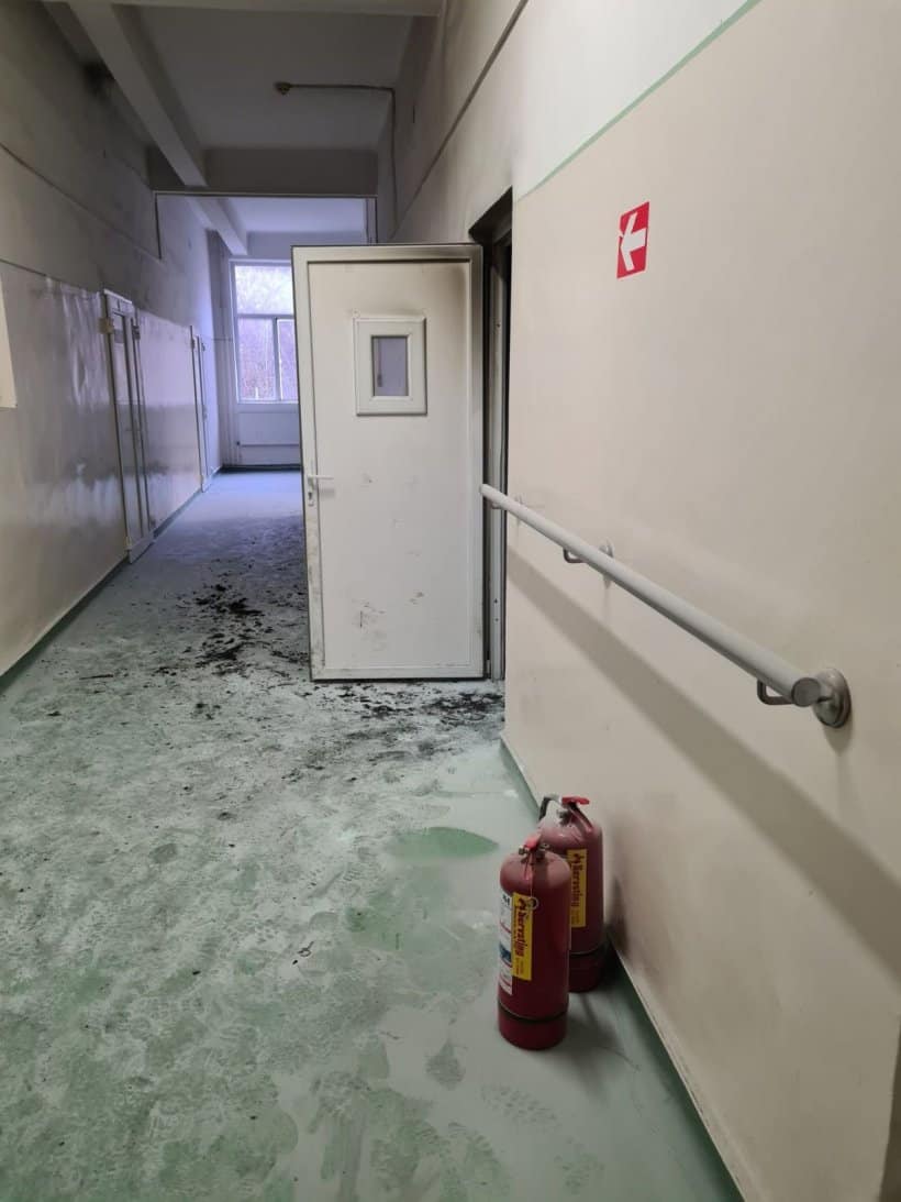 incendiu la un spital din timiş - peste 40 de persoane evacuate