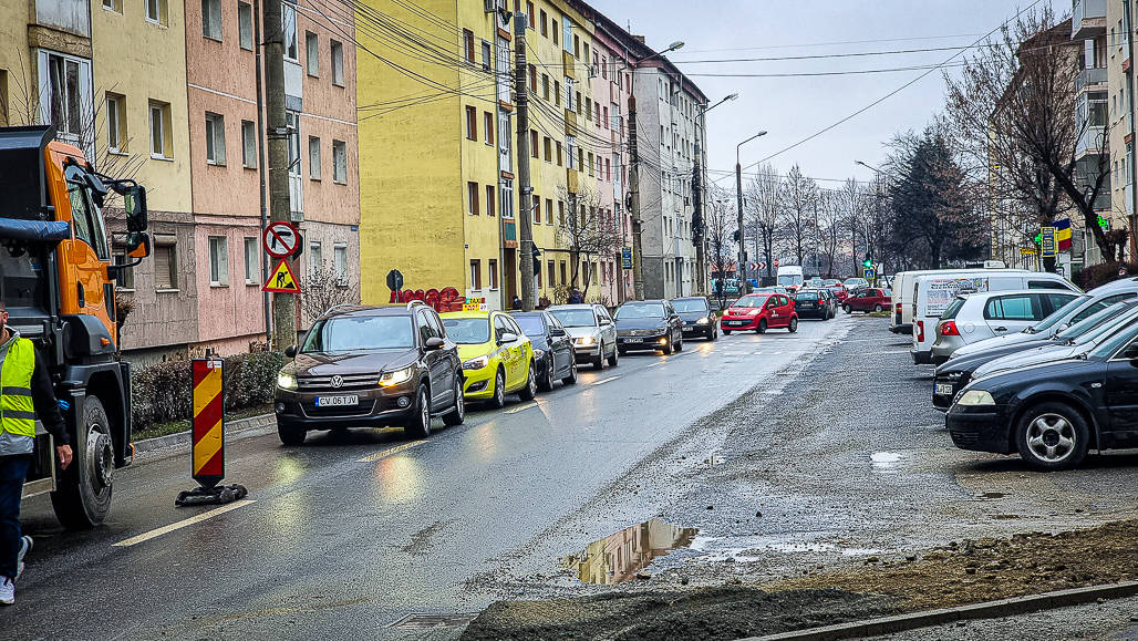 video evitați strada maramureșului - reparații urgente la final de an